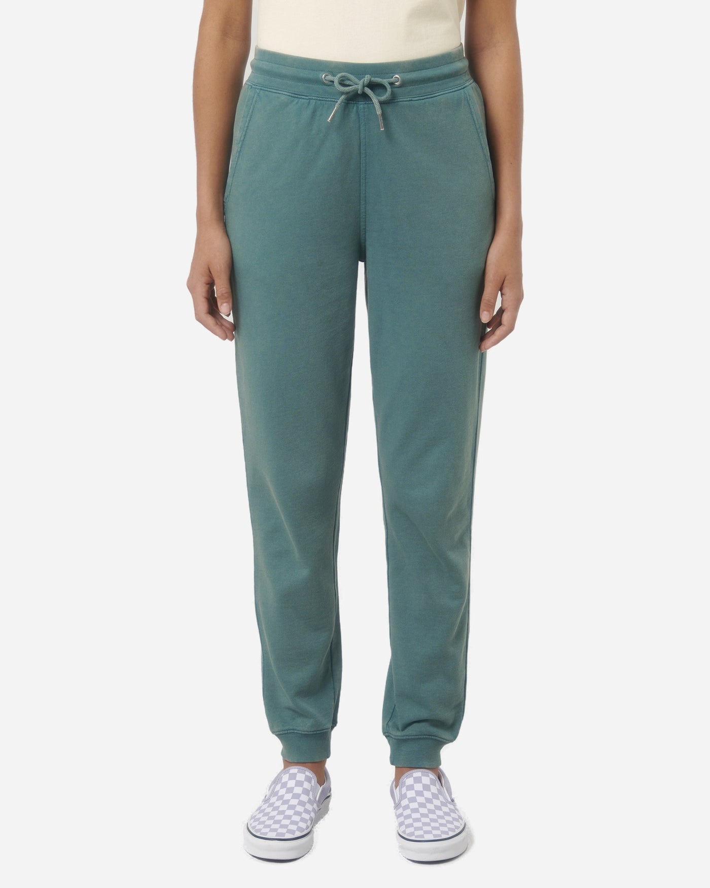 Jogging Mover Vintage porté, coloris G. Dyed Hydro