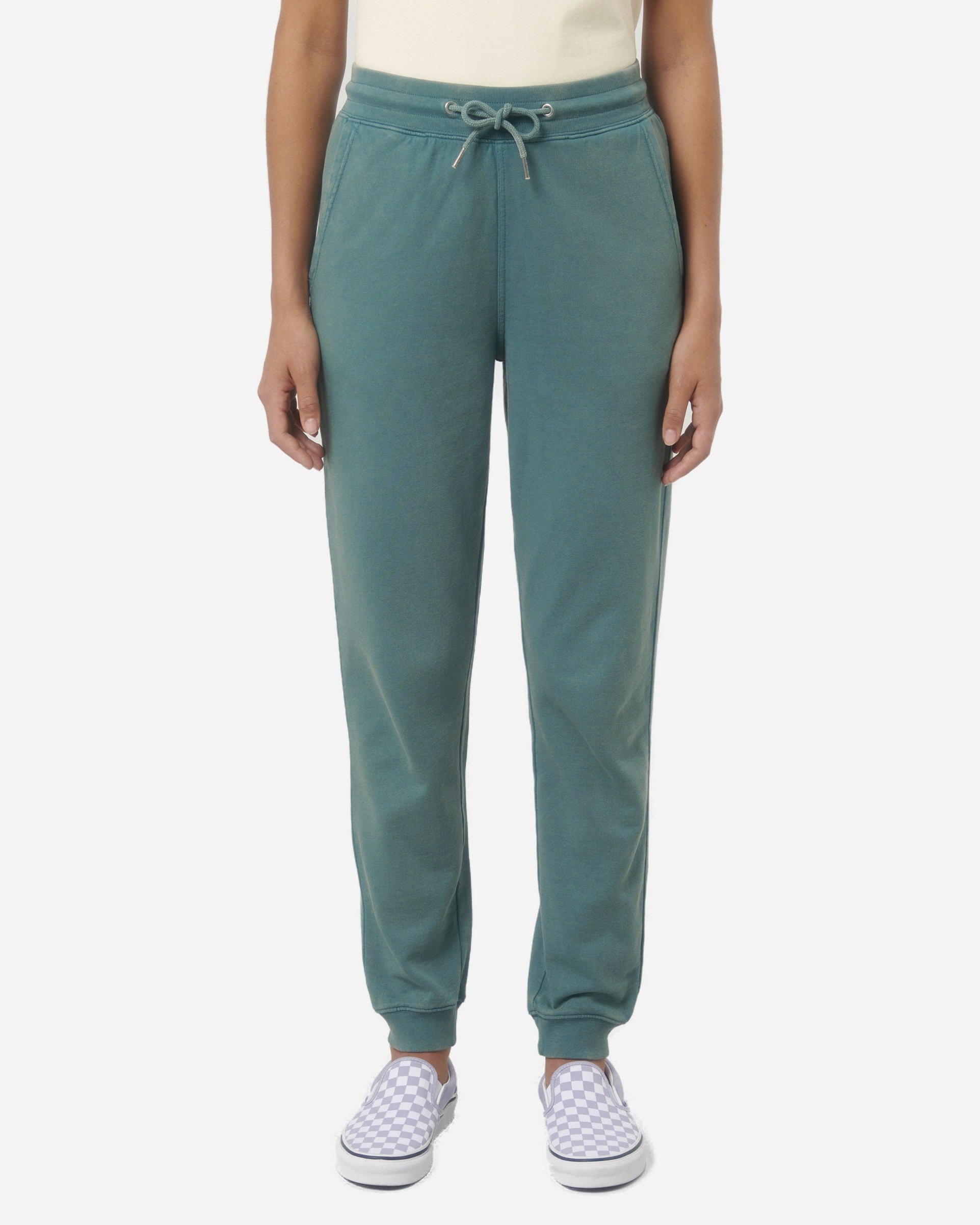 Jogging Mover Vintage porté, coloris G. Dyed Hydro