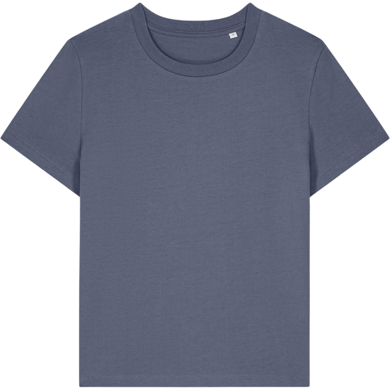 T-shirt femme Stella Muser à plat, coloris Blue Grey