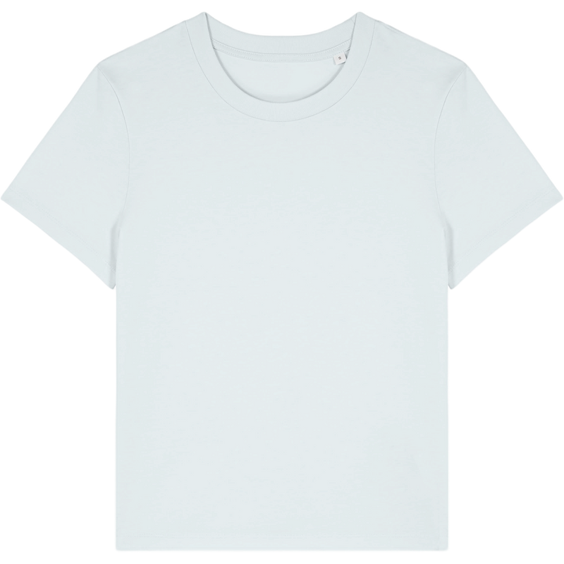 T-shirt femme Stella Muser à plat, coloris Blue Ice