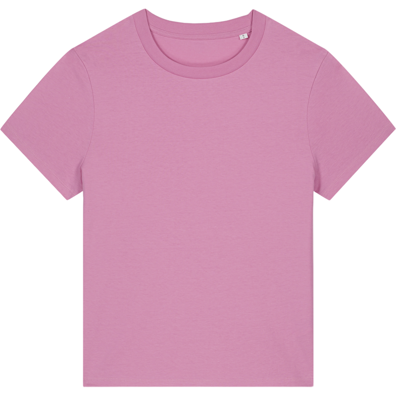 T-shirt femme Stella Muser à plat, coloris Bubble Pink