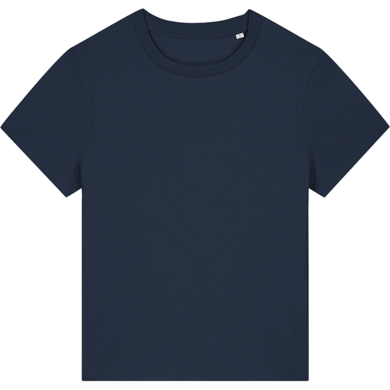 T-shirt femme Stella Muser à plat, coloris French Navy