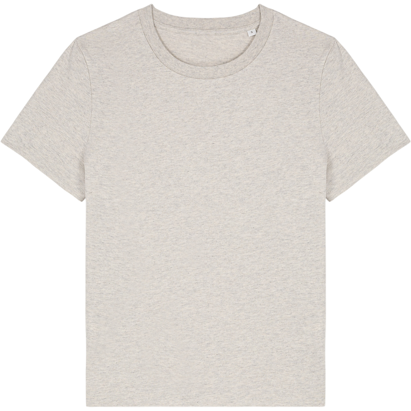 T-shirt femme Stella Muser à plat, coloris Heather Haze