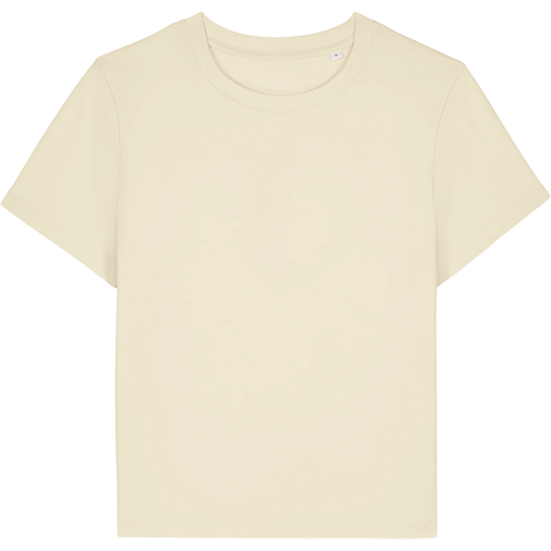 T-shirt femme Stella Muser à plat, coloris Honey Paper