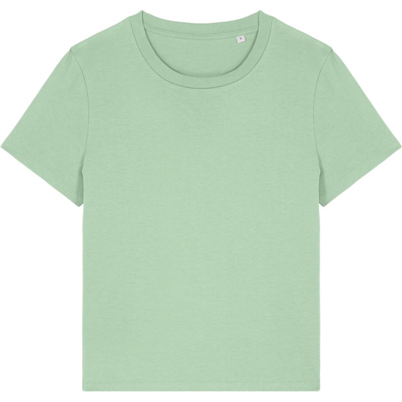 T-shirt femme Stella Muser à plat, coloris Misty Jade