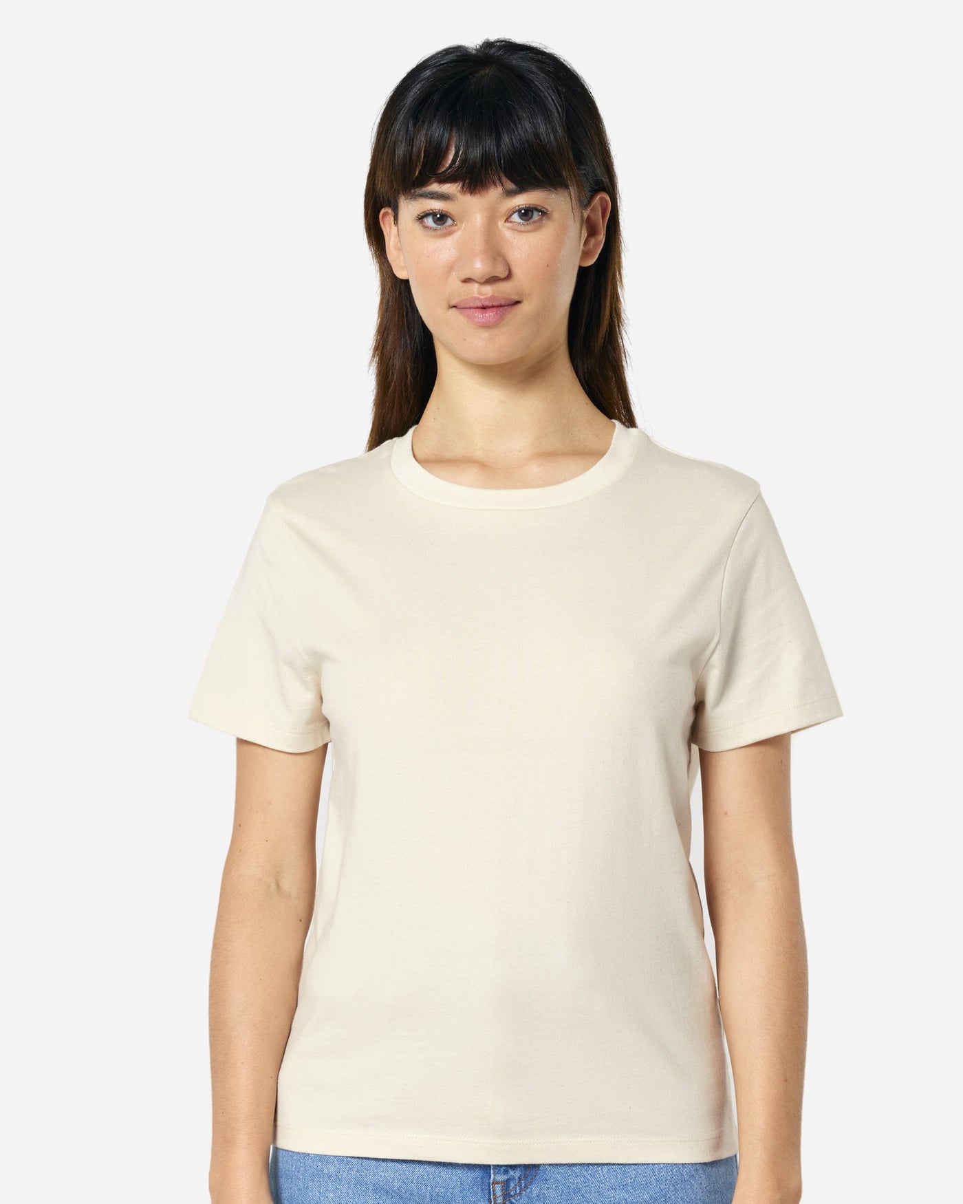 T-shirt femme Stella Muser porté, coloris Natural Raw