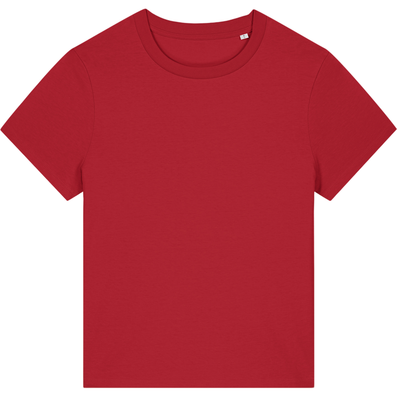 T-shirt femme Stella Muser à plat, coloris Red