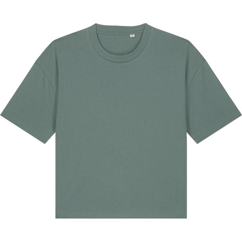 T-shirt femme Stella Nova à plat, coloris Green Bay