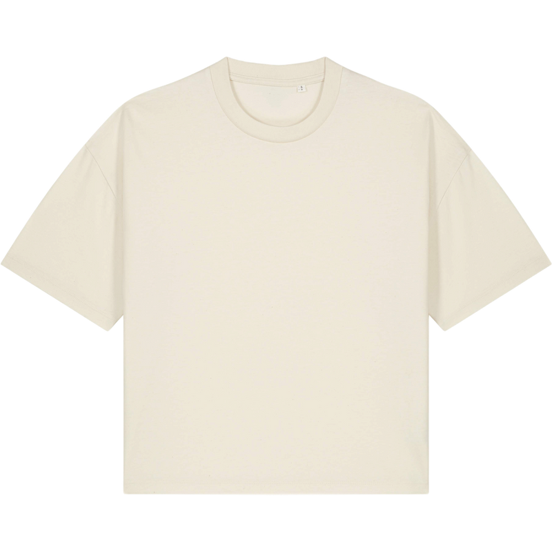 T-shirt femme Stella Nova à plat, coloris Natural Raw