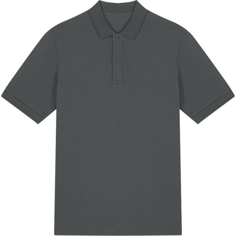 Polo unisexe Prepster 2.0 à plat, coloris Anthracite