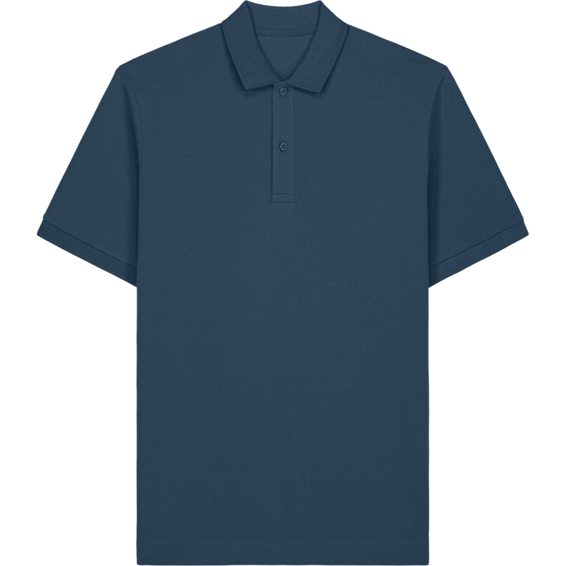 Polo unisexe Prepster 2.0 à plat, coloris Deep Teal