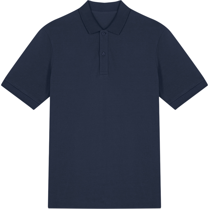 Polo unisexe Prepster 2.0 à plat, coloris French Navy