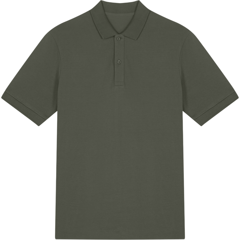 Polo unisexe Prepster 2.0 à plat, coloris Khaki