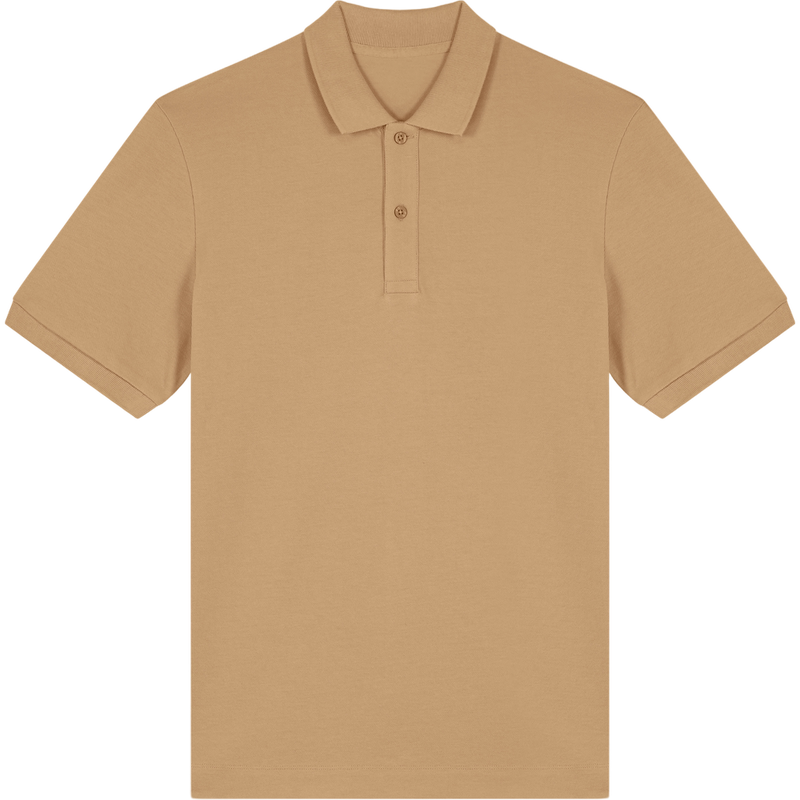 Polo unisexe Prepster 2.0 à plat, coloris Latte