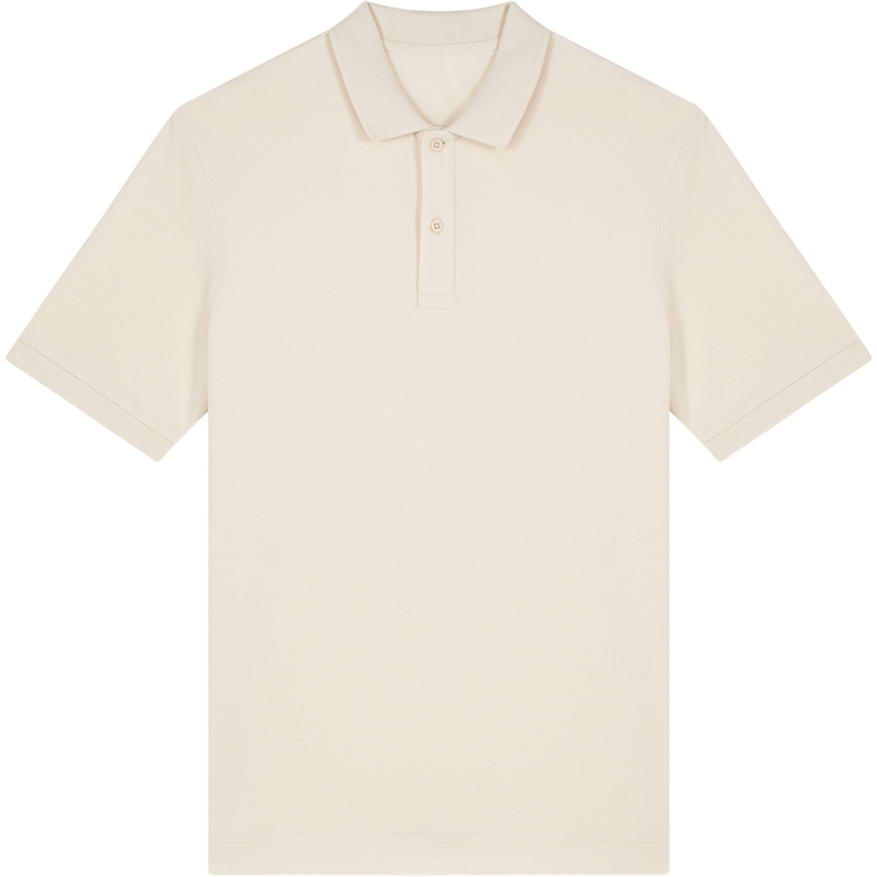 Polo unisexe Prepster 2.0 à plat, coloris Natural Raw