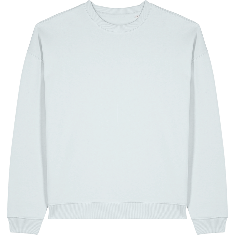 Sweat unisexe Radder 2.0 à plat, coloris Blue Ice