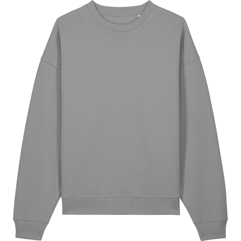Sweat unisexe Radder 2.0 à plat, coloris Misty Grey