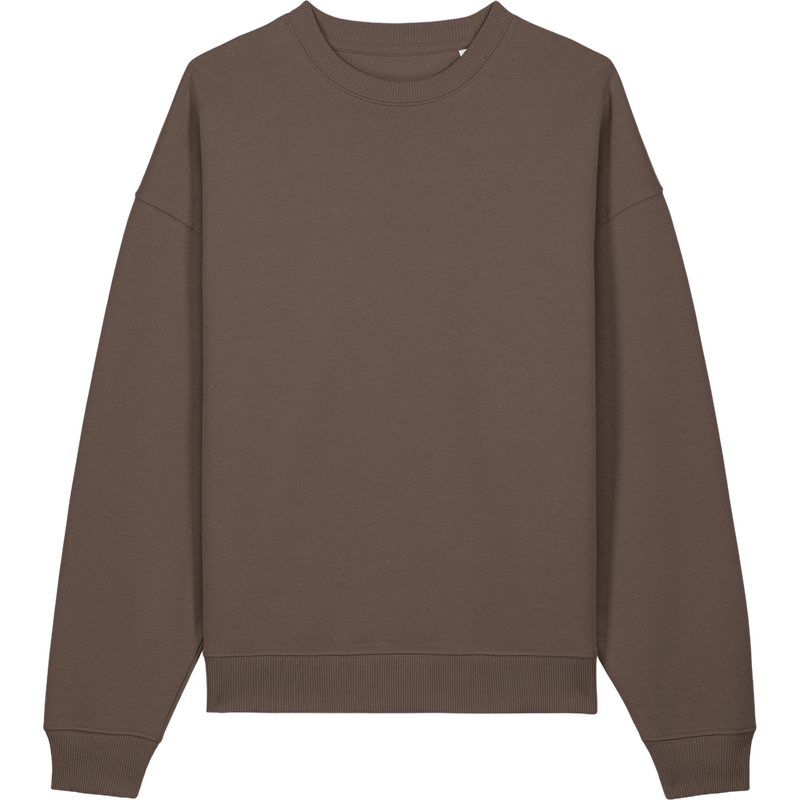 Sweat unisexe Radder 2.0 à plat, coloris Mocha