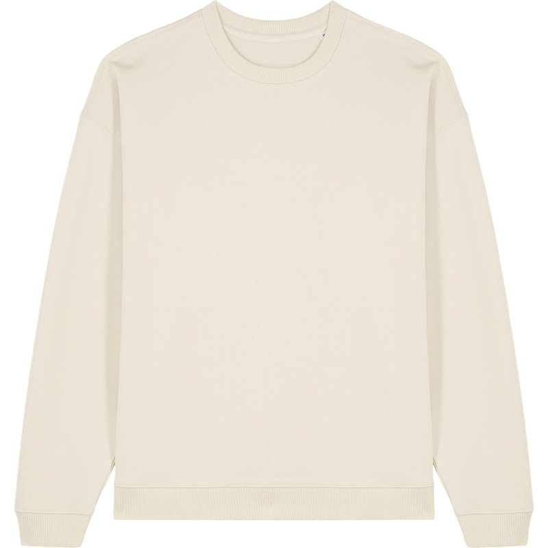 Sweat unisexe Radder 2.0 à plat, coloris Natural Raw