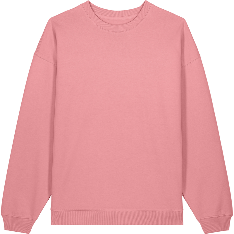 Sweat unisexe Radder 2.0 à plat, coloris Pink Joy