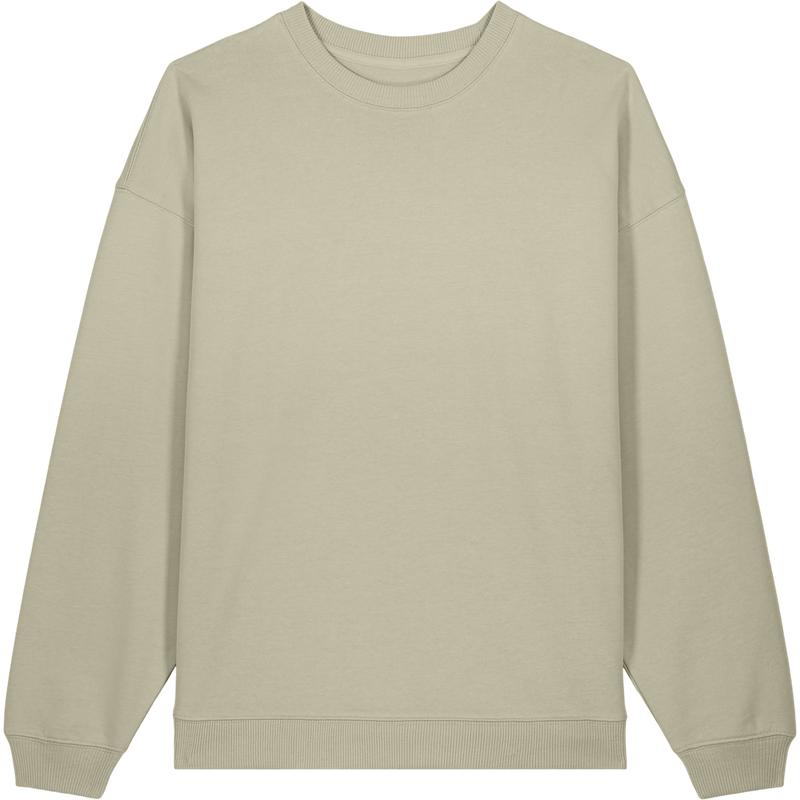 Sweat unisexe Radder 2.0 à plat, coloris Stone