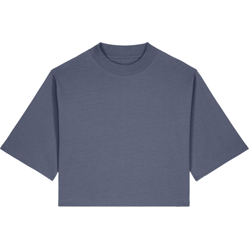 T-shirt femme Stella Raya à plat, coloris Blue Grey