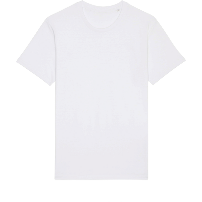 T-shirt unisexe Rocker à plat, coloris White