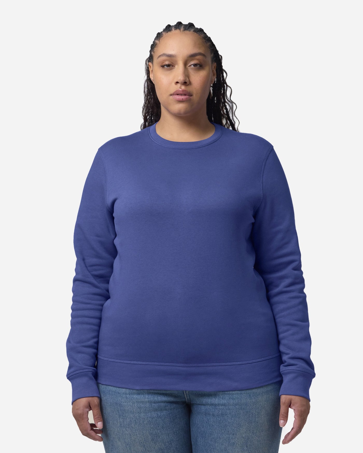Sweat unisexe Roller porté, coloris Dusk