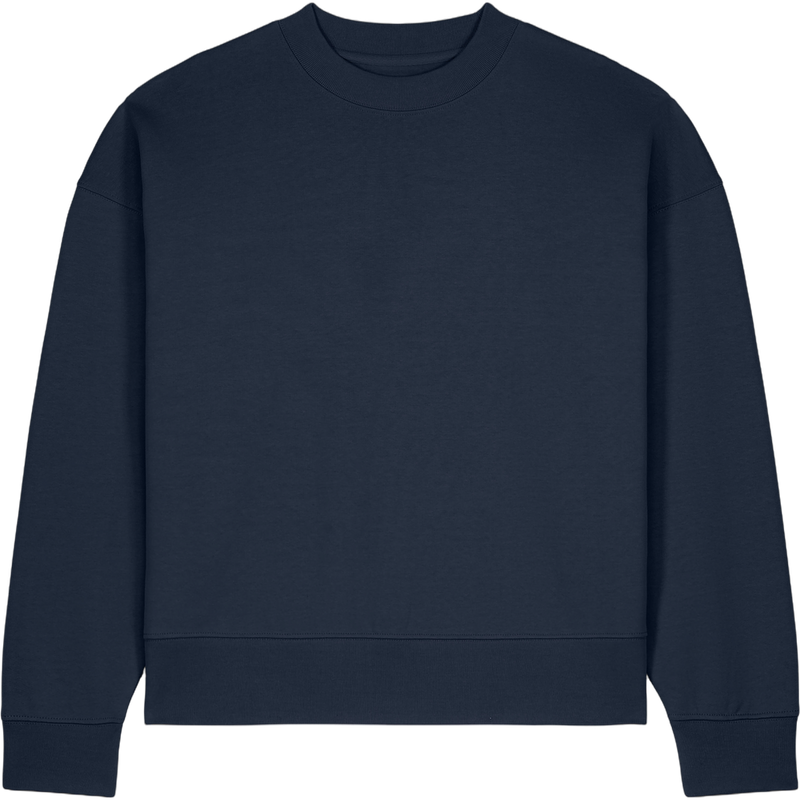 Sweat unisexe Ryler à plat, coloris French Navy