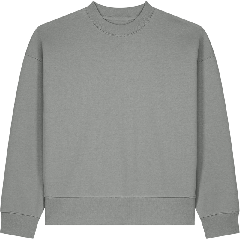 Sweat unisexe Ryler à plat, coloris Misty Grey