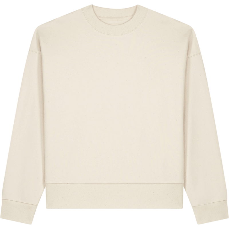 Sweat unisexe Ryler à plat, coloris Natural Raw