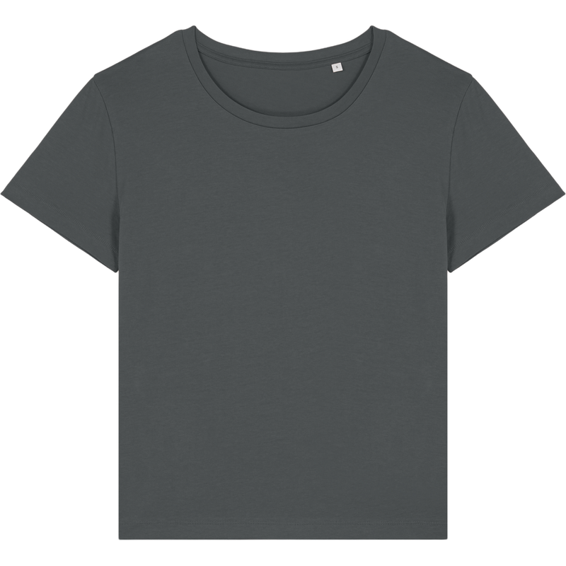 T-shirt femme Stella Serena à plat, coloris Anthracite