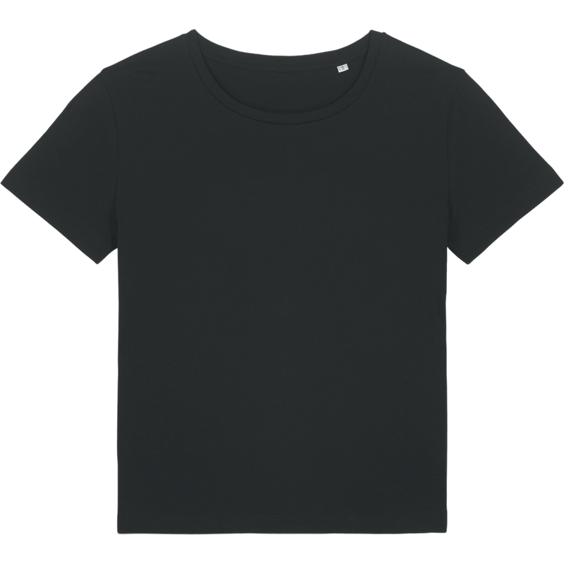 T-shirt femme Stella Serena à plat, coloris Black