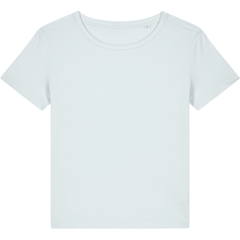 T-shirt femme Stella Serena à plat, coloris Blue Ice