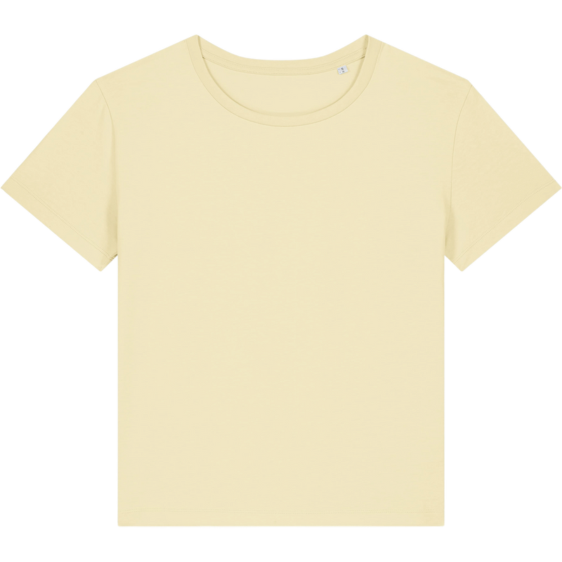 T-shirt femme Stella Serena à plat, coloris Butter