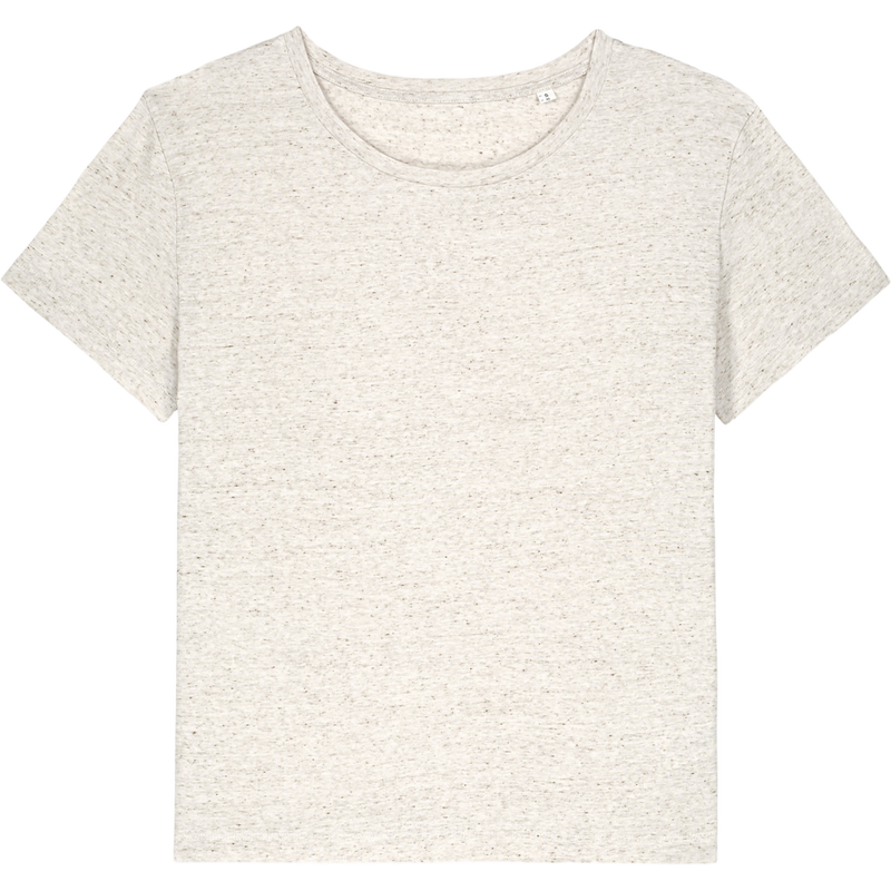 T-shirt femme Stella Serena à plat, coloris Eco-Heather