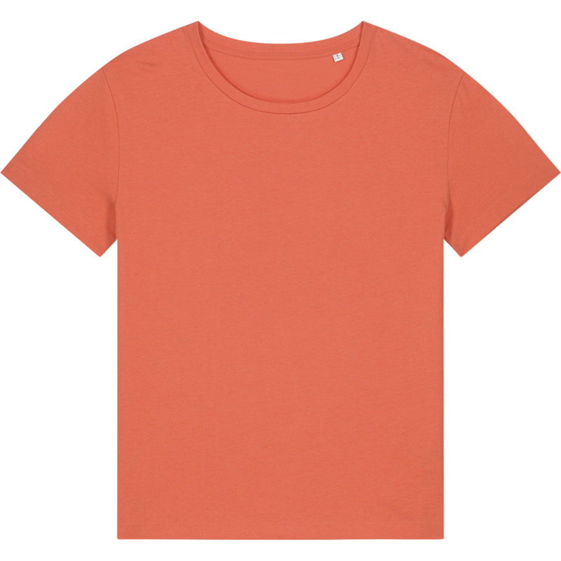 T-shirt femme Stella Serena à plat, coloris Fiesta