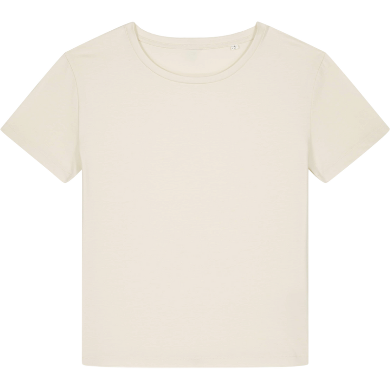 T-shirt femme Stella Serena à plat, coloris Natural Raw
