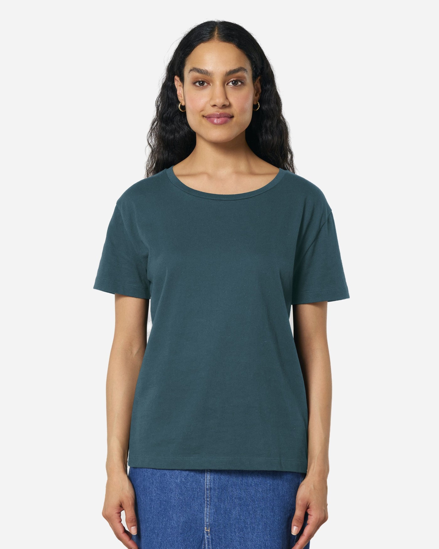 T-shirt femme Stella Serena porté, coloris Stargazer
