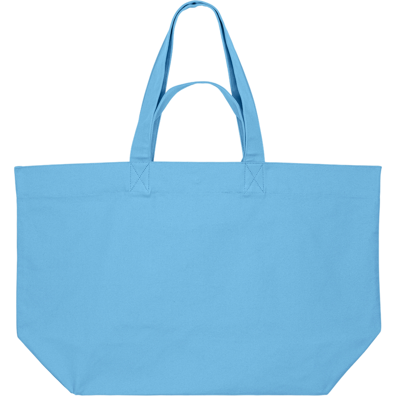 Sac Shopping Bag 2.0 à plat, coloris Aqua Blue