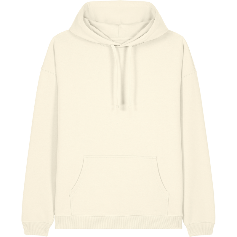 Sweat à capuche unisexe Slammer 2.0 à plat, coloris Cream