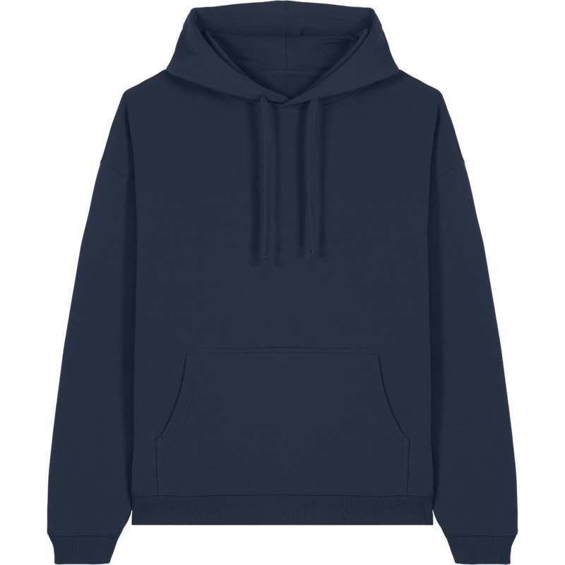 Sweat à capuche unisexe Slammer 2.0 à plat, coloris French Navy