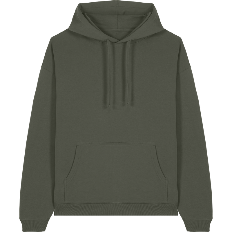 Sweat à capuche unisexe Slammer 2.0 à plat, coloris Khaki