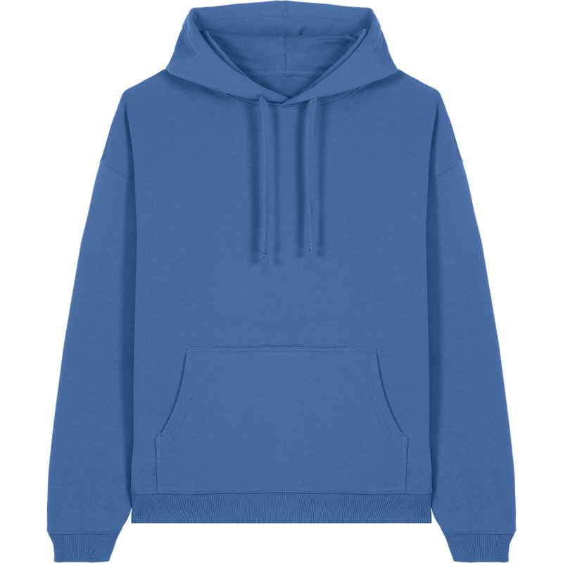 Sweat à capuche unisexe Slammer 2.0 à plat, coloris Mindful Blue