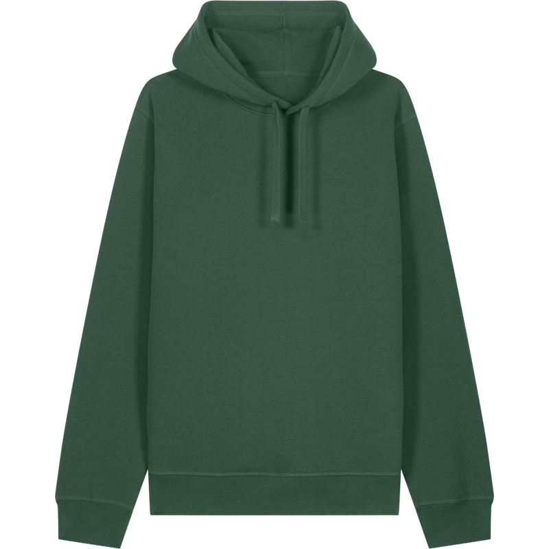 Sweat à capuche unisexe Sounder à plat, coloris Bottle Green
