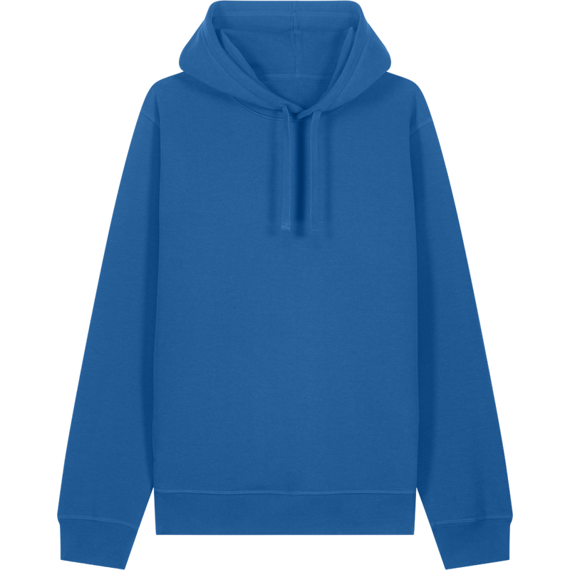 Sweat à capuche unisexe Sounder à plat, coloris Royal Blue