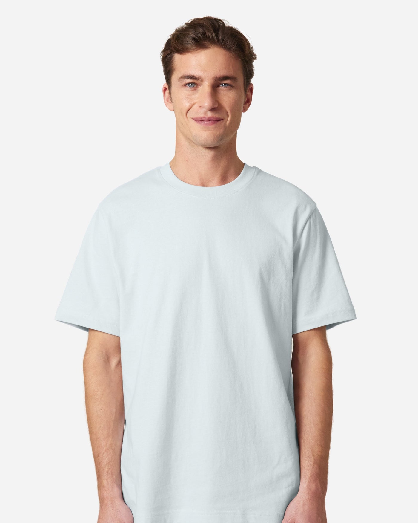 T-shirt unisexe Sparker 2.0 porté, coloris Blue Ice