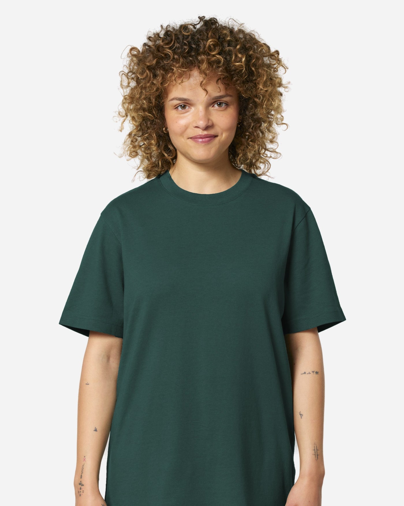 T-shirt unisexe Sparker 2.0 porté, coloris Glazed Green