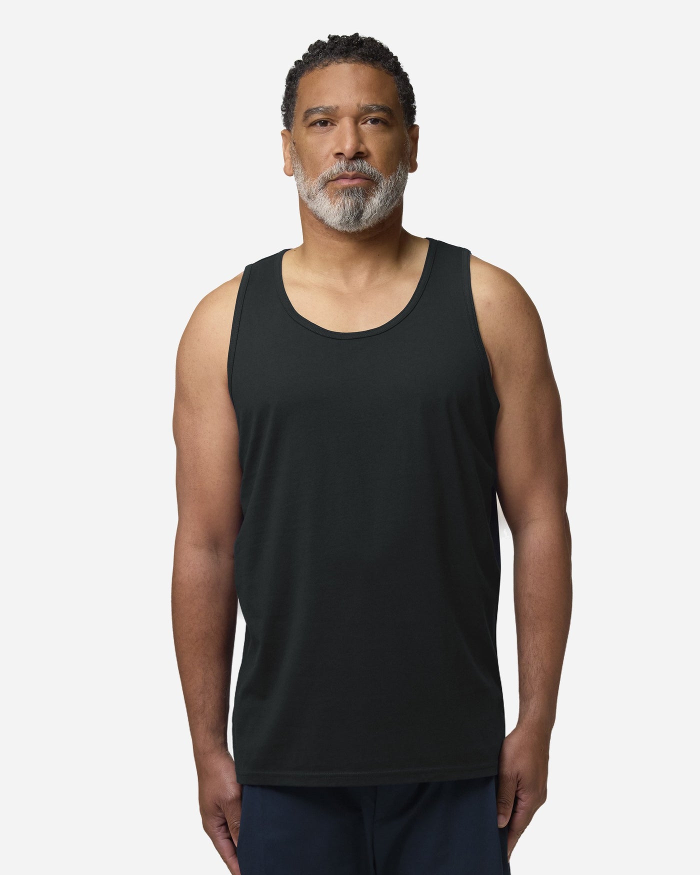 Débardeur homme Stanley Stancer porté, coloris Black