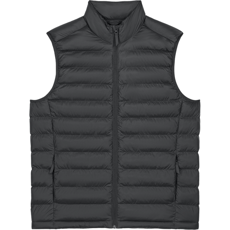 Doudoune sans manches homme Stanley Climber 2.0 à plat, coloris Anthracite